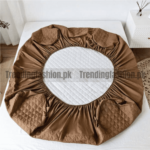 Quilted Waterproof Mattress Covers Brown