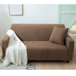 Fitted Mesh Turkish Style Sofa Covers Brown Print